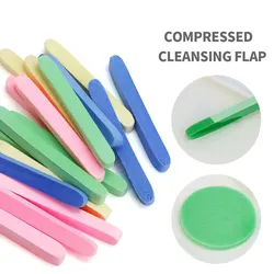 12pcs Cosmetic Puff Compressed Cleaning Sponge Facial Clean Washing Pad Remove Makeup Skin Care Tool Puff