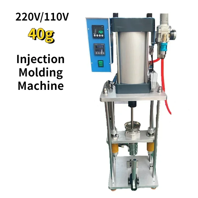 220V/110V 40g Vertical Injection Molding Machine Desktop Polymer Plastic Injection Molding Machine USB Head Plug Molding Machine