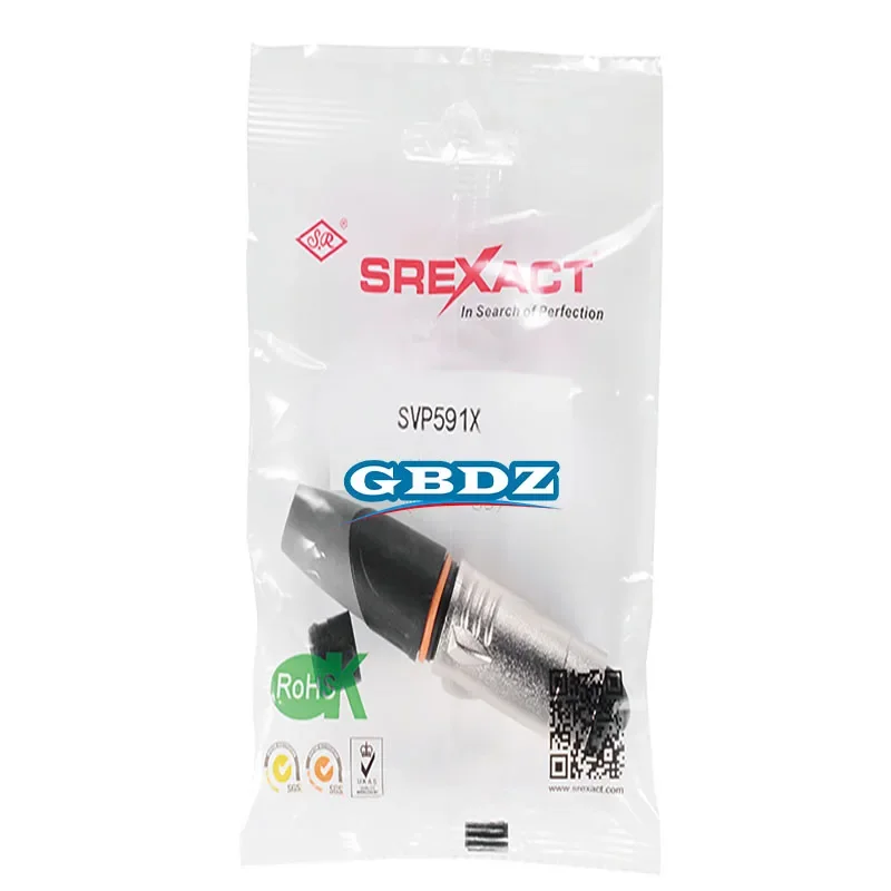 

SVP591X XLR Waterproof IP Mobile Performanc Plug Network RJ45 Cat6a Network Plug CAT6 Crystal Head Protective Case