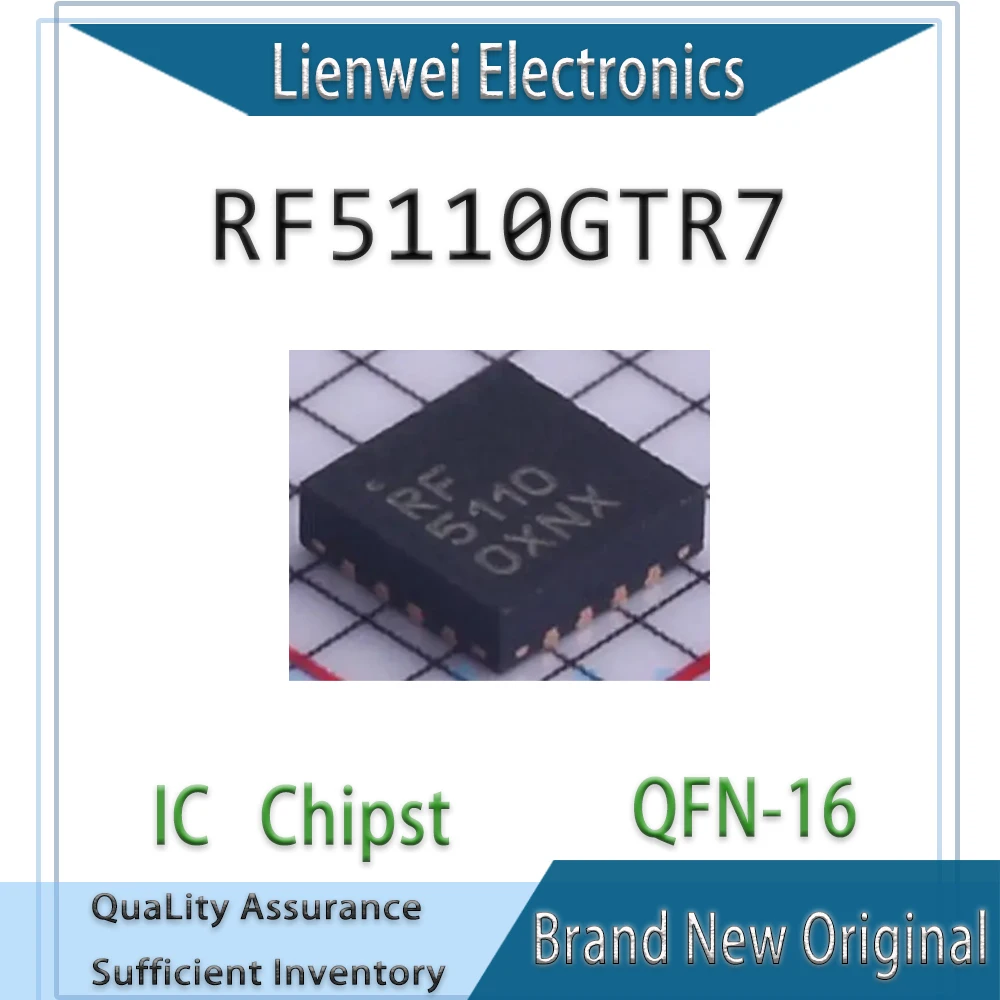 

100% New Original RF5110 RF5110GTR7 IC Chipset QFN-16