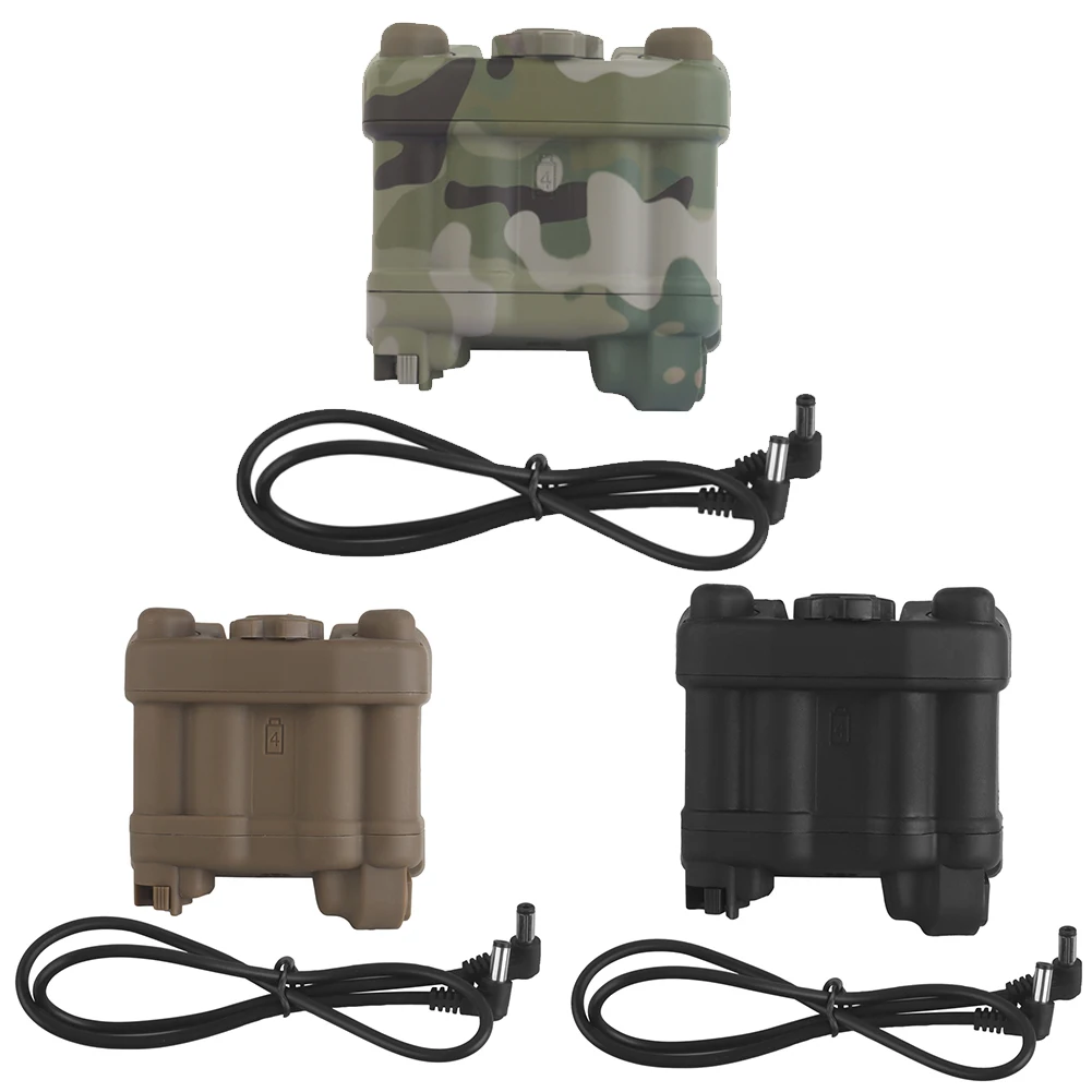 قابل للتعديل خوذة NVG بطارية الحقيبة خوذة الملحقات خوذة البطارية الحقيبة دمية نموذج لعلبة البطارية AN/PVS31