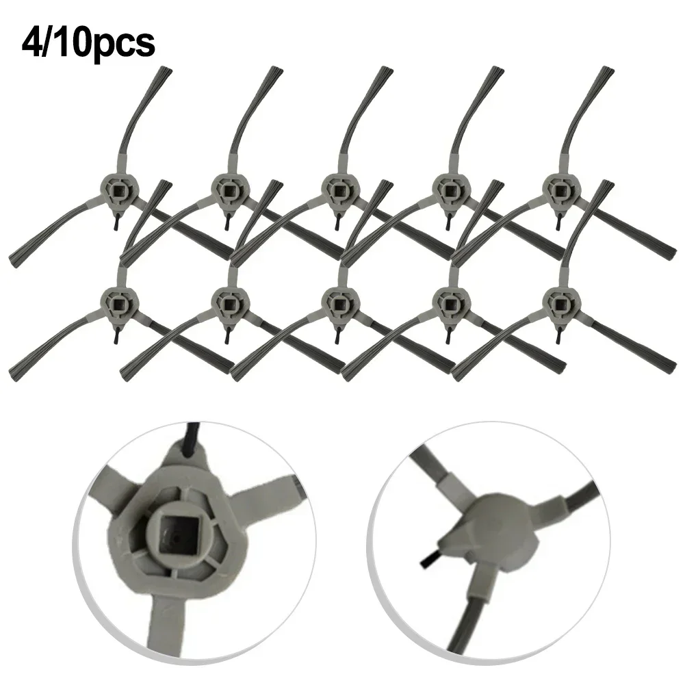 4/10pcs Side Brushes For Liectroux Zk901 For Alfawise V10 Max For Js35 Vacuum Cleaner Replacement Accessories