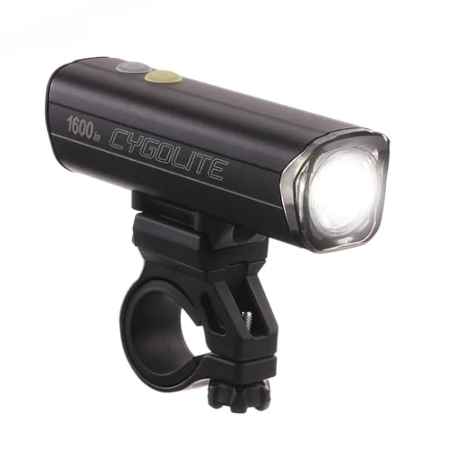 

Velocity Pro 1600 Lumen Bicycle Light for Road and Mountain Bicycles Anodized Aluminum Alloy Construction with 9 Adjustable Lig