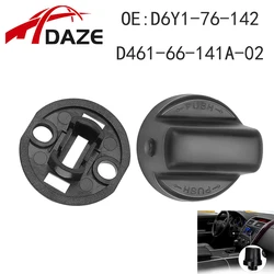 DAZE D461-66-141A-02 D6Y1-76-142 manopola chiave di accensione interruttore di svolta a pressione e Set di inserti per 07-15 Mazda CX-9 06-07 Mazda 6 07-11 CX7