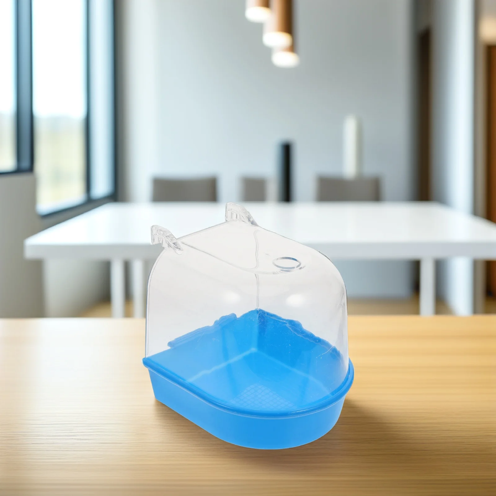 

Multifunctional Parrot Tub Bath Box For Cage Small Bird Bathing Tubs Hanging Accessories Easy Clean Abs Material Indoor Outdoor