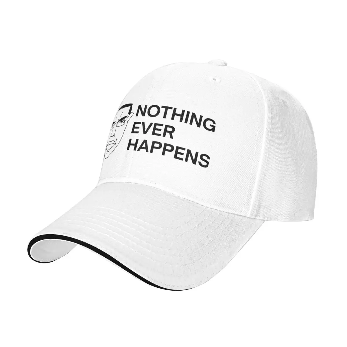Baseball Caps Fun Chudjak Chud Meme Nothing Ever Happens Casquette Female Male Outdoor Summer Caps