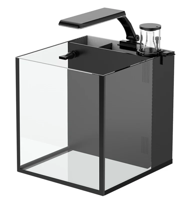 

Ultra Clear Glass Mini Salt Water Marine Aquarium Fish Tank for Marine