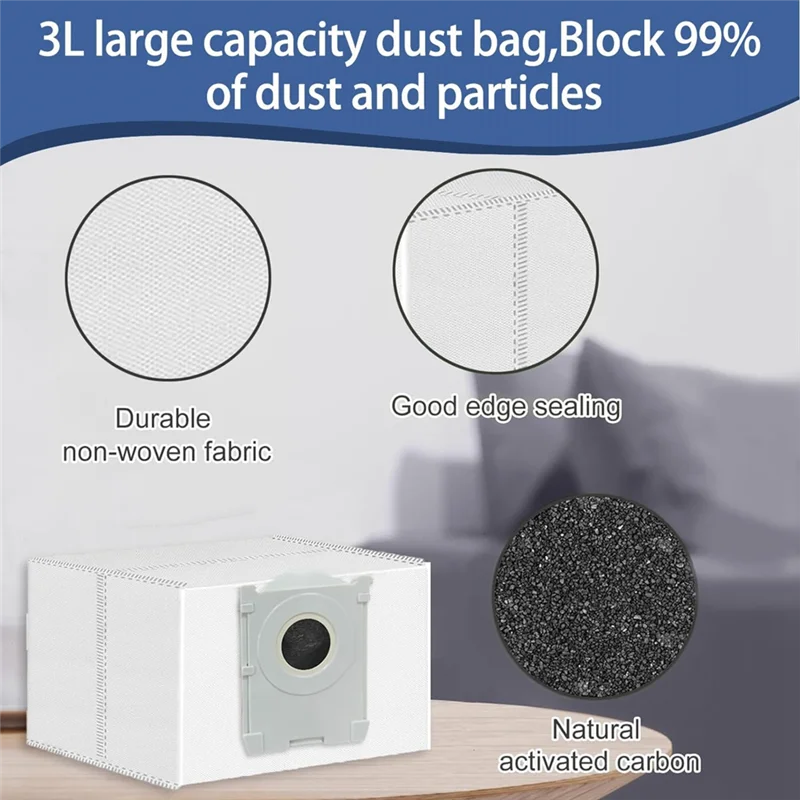 Комплект аксессуаров ABGP для Ecovacs X8 Pro Omni/Yeedi S14 Plus, детали пылесоса, основная боковая щетка, фильтры, роликовая швабра, тканевые мешки для пыли