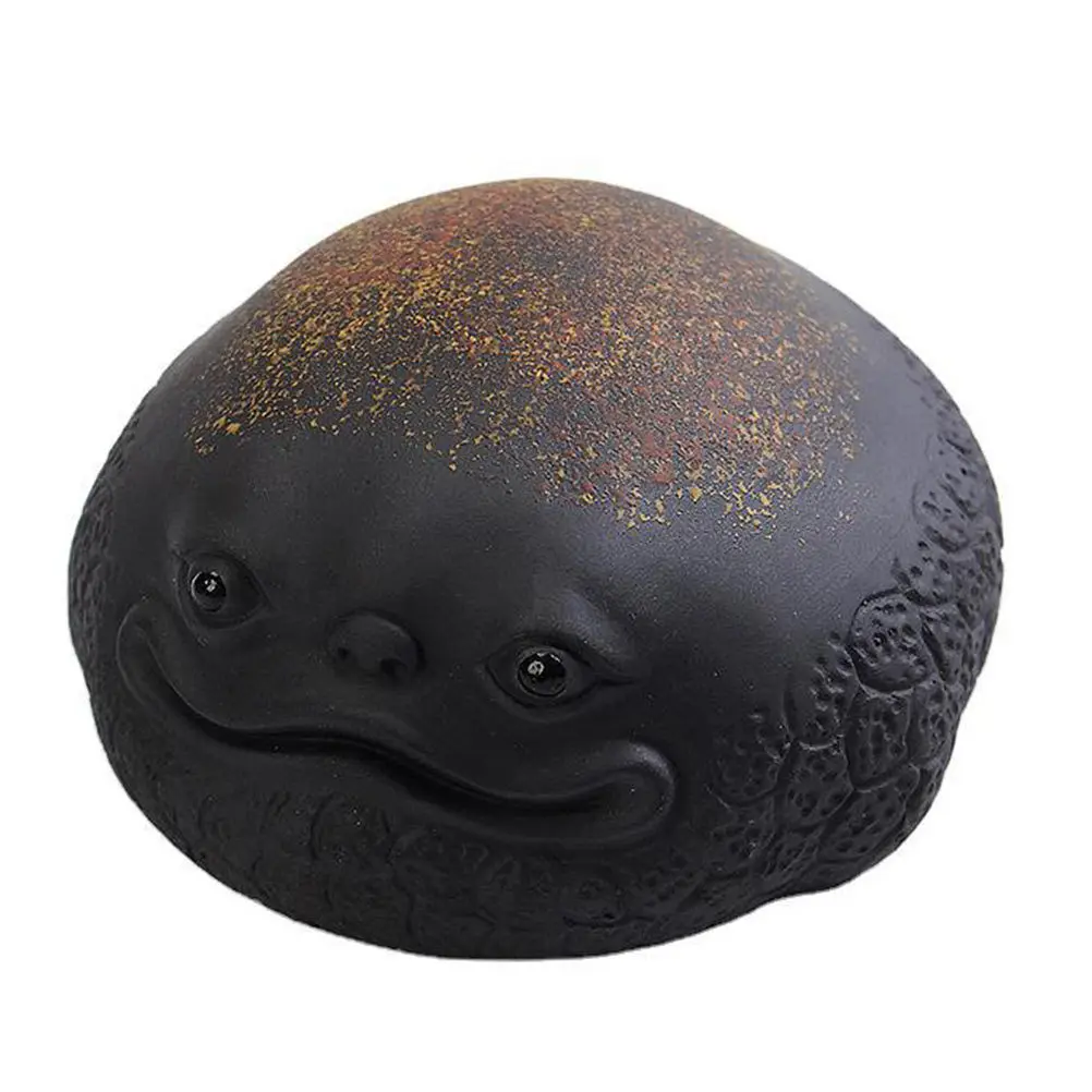 

1Pcs Tea Pet Decoration Classic Purple Clay Adornment Indoor Outdoor Home Office Desktop Ornament Creative Lovely