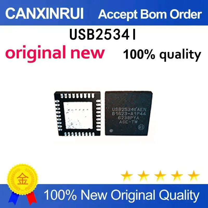 

(5-100 pieces)USB2534I USB2534 USB2534I-1080AENTR brand new SQFN-36