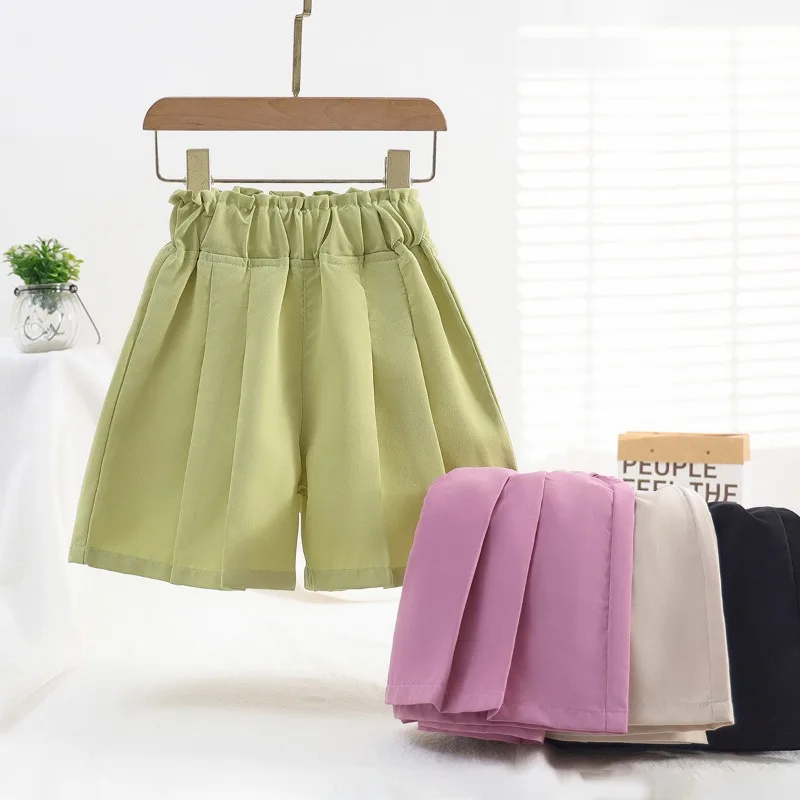 

Summer Girl Shorts Loose and Thin Skirt Pants