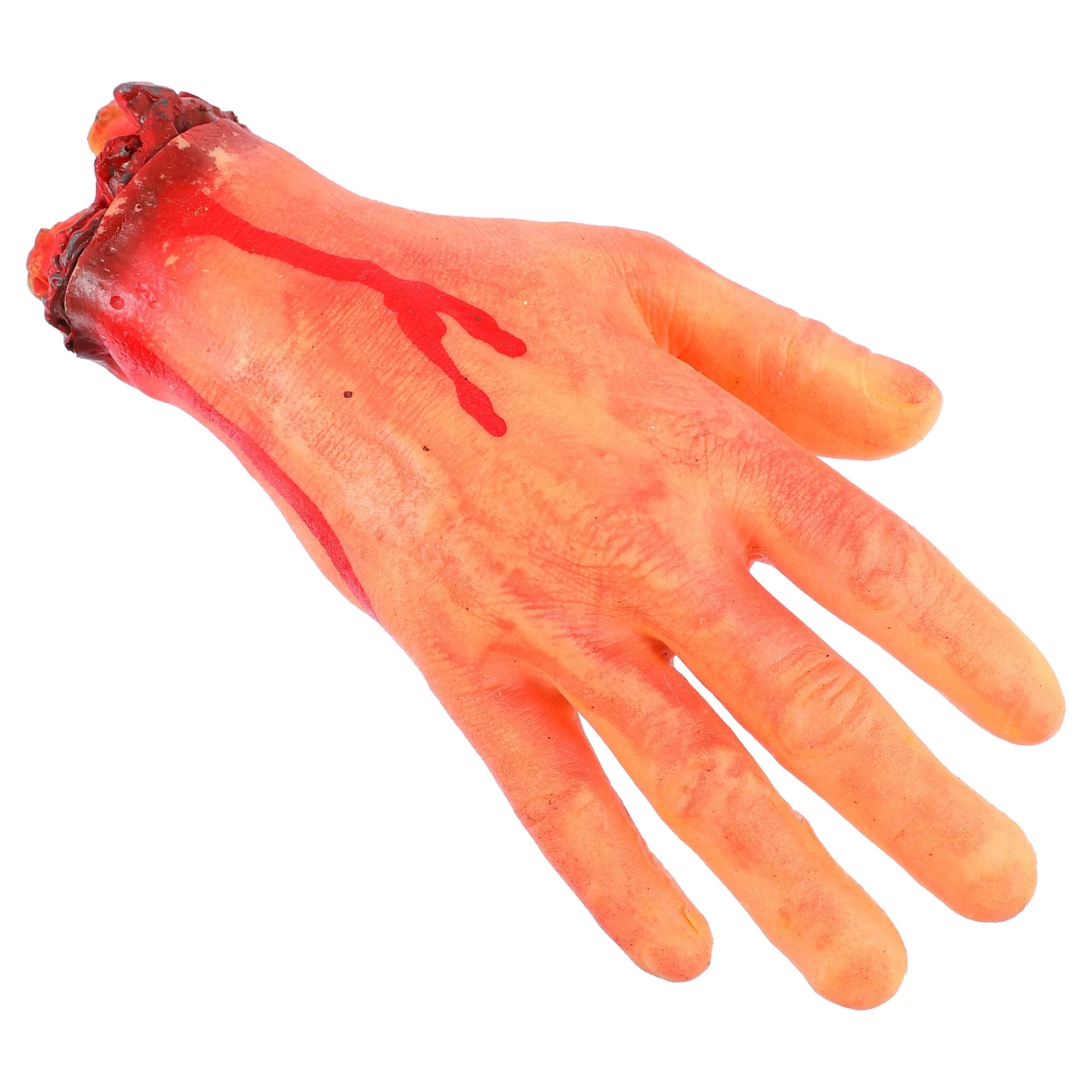 1Pcs Bloody Hand Props Simulated Prosthetic Hands for Halloween Party Supplies Trick Scary Pranks Tools Creative Fake Hand Foot