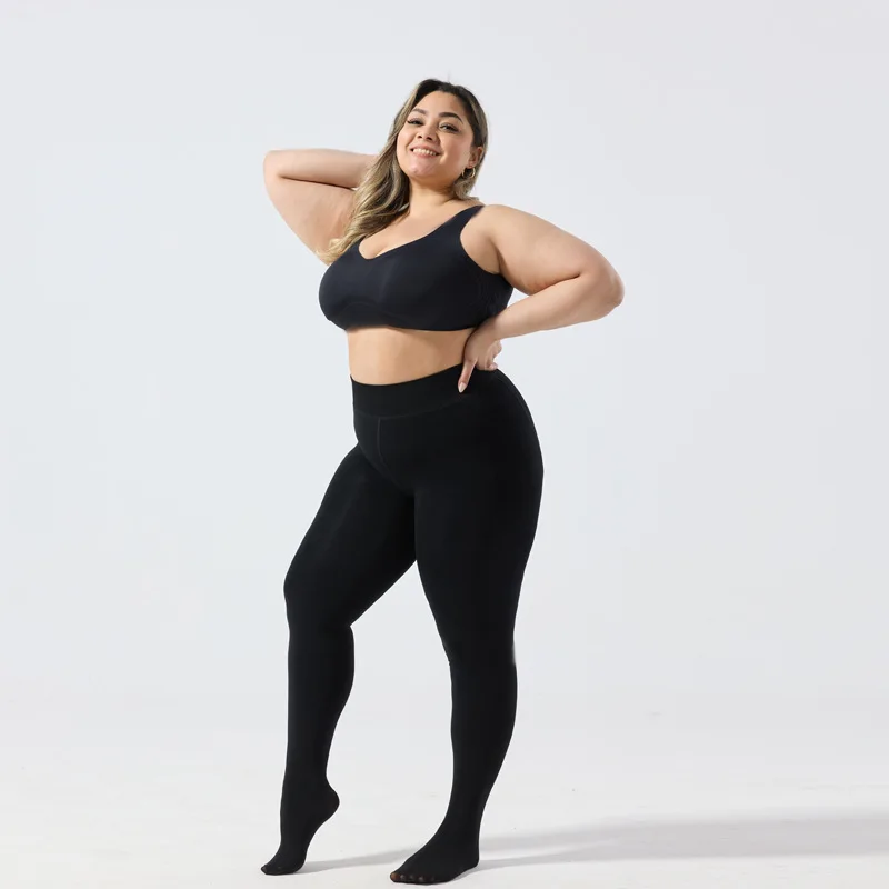 ถุงน่องผู้หญิงไซส์ใหญ่ 120D ยืดหยุ่นสูง หนา สำหรับฤดูใบไม้ผลิและฤดูใบไม้ร่วง เซ็กซี่ ไนลอน ถุงน่องไซส์ใหญ่ ป้องกันการเกี่ยวขาด