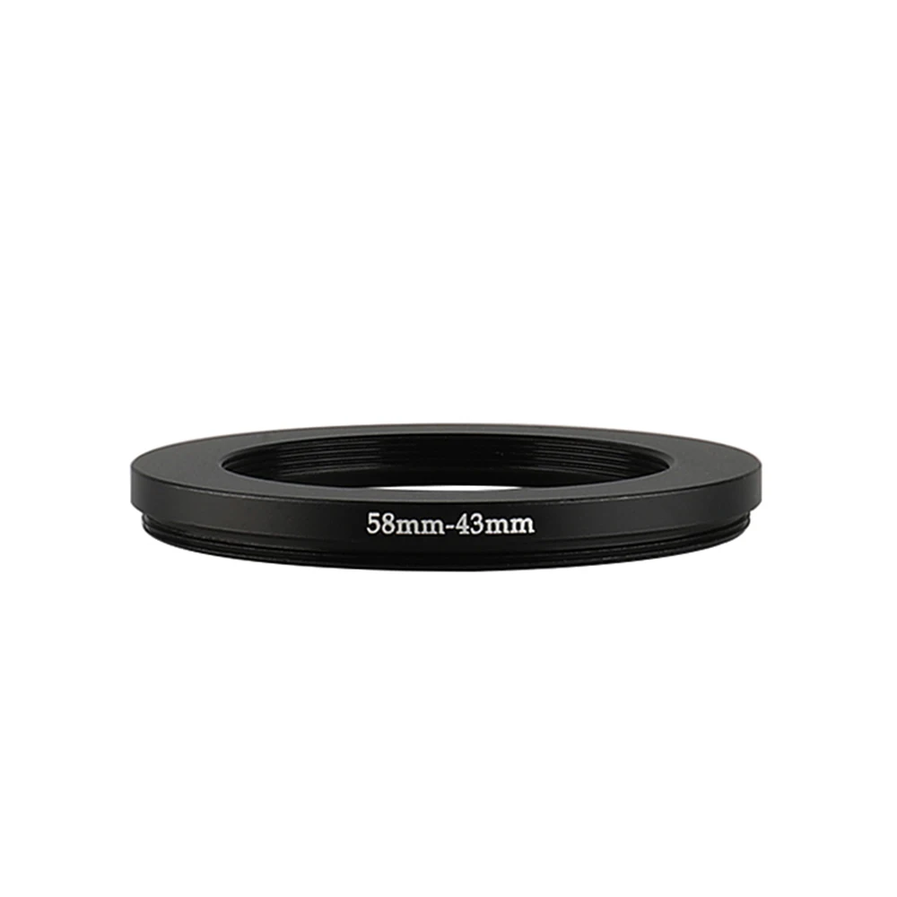 New Camera Lens Filter Metal Adapter Ring 58mm-43mm Step Down Ring Set 58 To 43 58-43mm 58-43 Filter Adapter Camera Adapter Ring