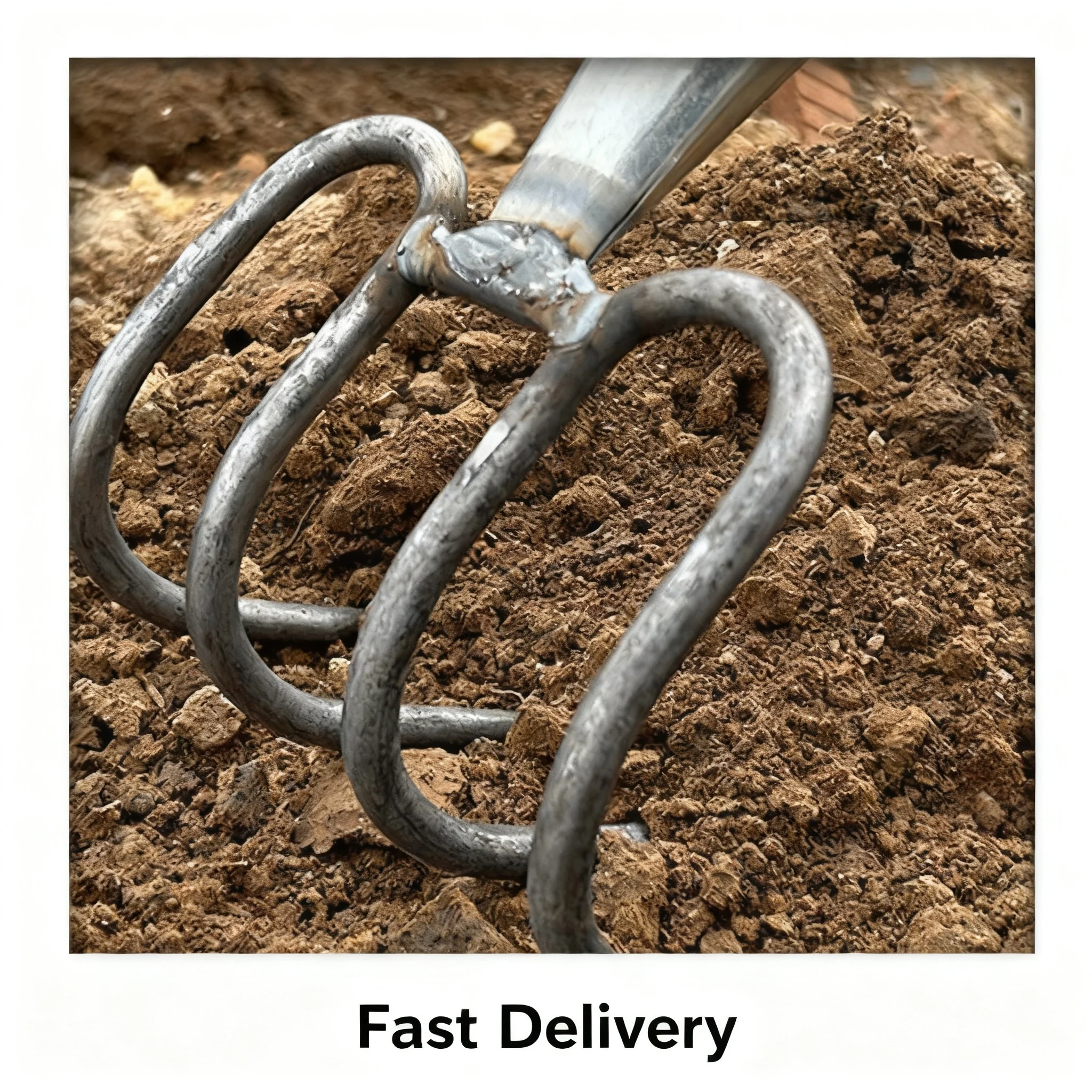 1/2pcs Multifunctional Thickened Manganese Steel Slag Rake for Plowing Land and Agricultural Use on Construction Sites Kit