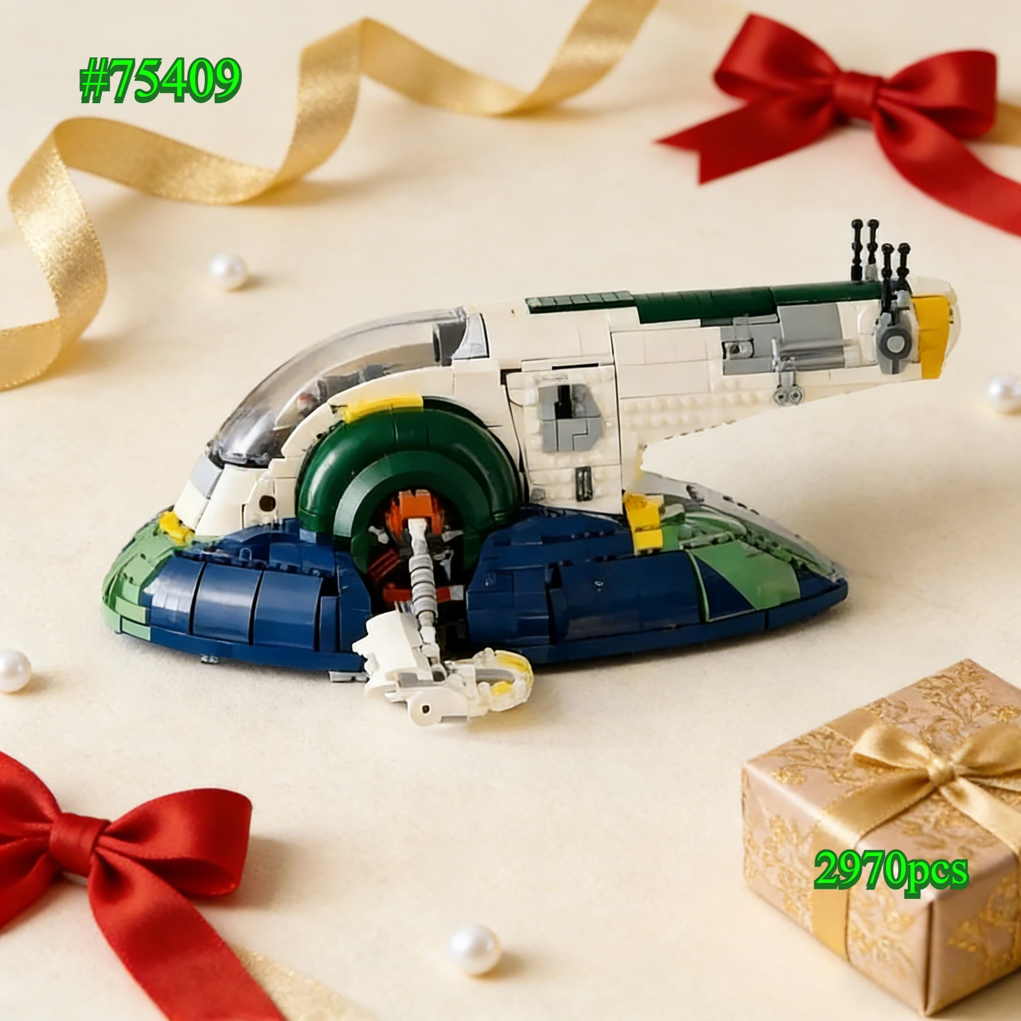 Nave espacial que respira fuego 75409 Juegos de bloques de construcción compatibles con partículas Legoed Adecuado para regalos de Navidad 2970 piezas