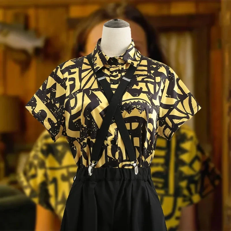 

♥Halloween Cosplay Costume Eleven Yellow Shirt Belts s Movie Strange EL for Women Dress Up Carnival OutfitNew 2026 Topspeed Cos