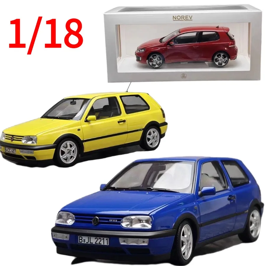 

NOREV 1/18 Volkswagen Golf GTI Mk3 1994 Alloy Diecast Car Model VW Static Vehicle Collectible Model Cars Toys