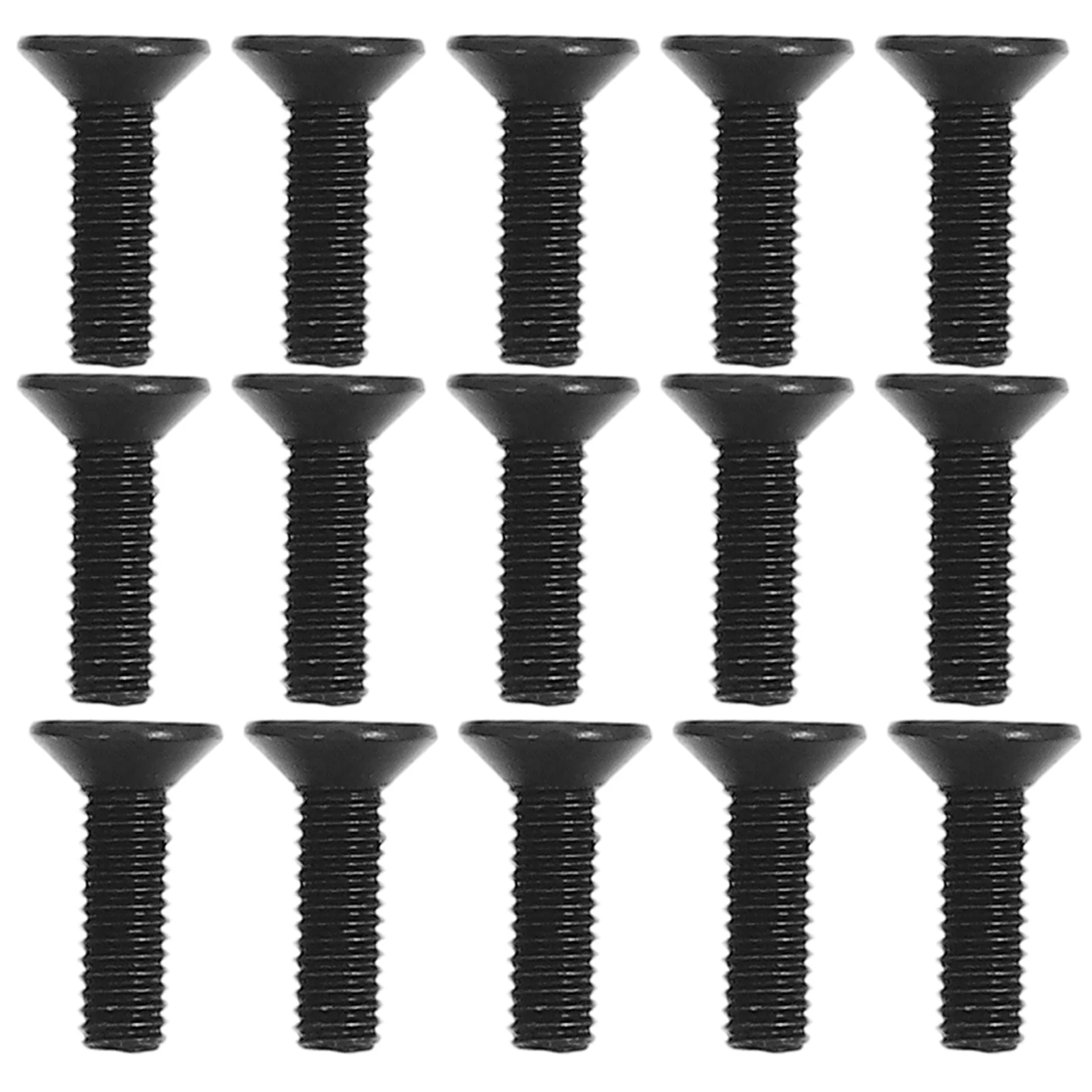 

50pcs Socket Cap Self tapping Screws Flat Countersunk Bolts Hexagon Nut Head for Furniture Electronics Carbon Steel Durable
