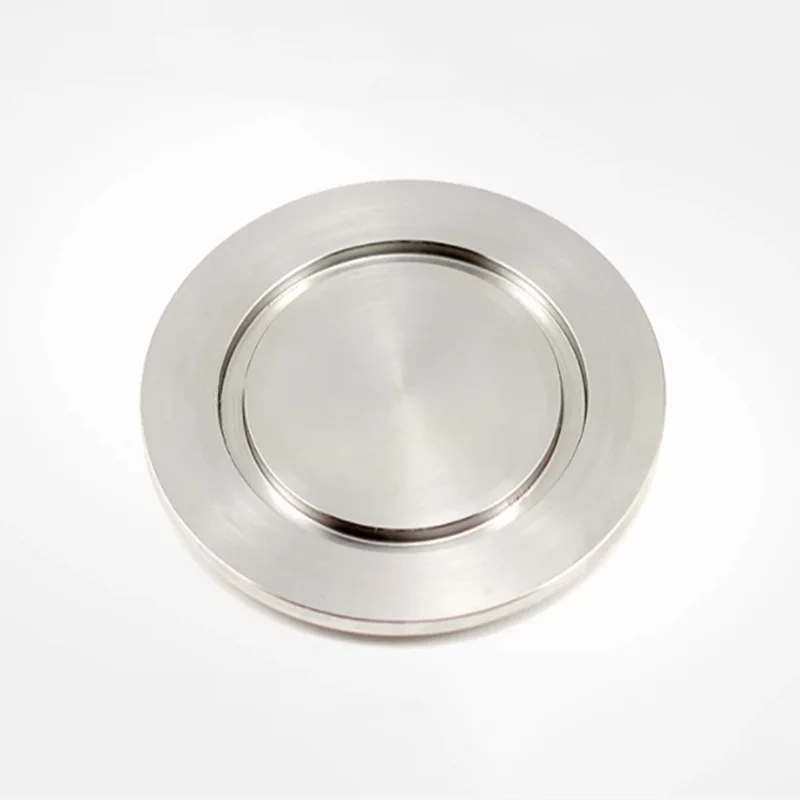 KF10/16/25/40 Vacuum Flange Blind Plate Vacuum Baffle Stainless Steel 304 Fast-install Cover Plates Vacuum Flange Baffle Plate