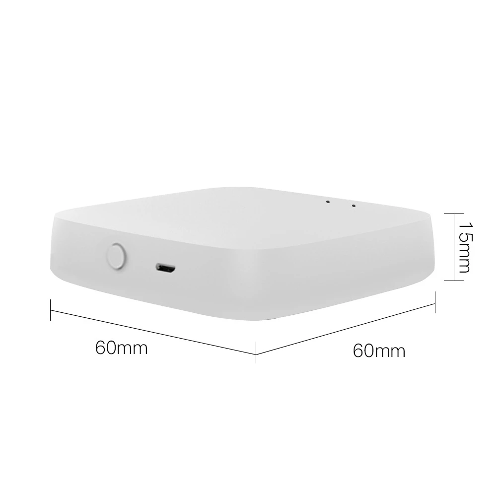 Mini gateway Smart Home multimodale con WiFi ZigBee 3.0 Dispositivi intelligenti Bluetooth Compatibile con l'app Smart Life Controllo remoto