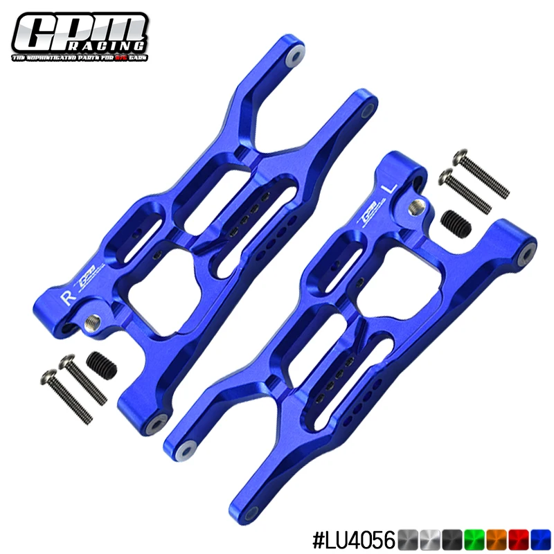GPM LOSI 1/10 Lasernut Tenacity Ultra 4 Rock Los03028 para brazos inferiores traseros de aluminio