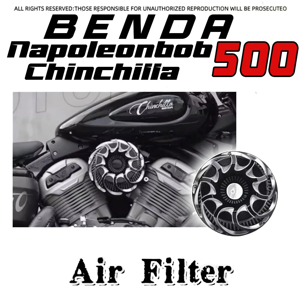 

For BENDA Napoleonbob ChinchiIIa 500 or so vintage turbine air filter air filter decorative accessories