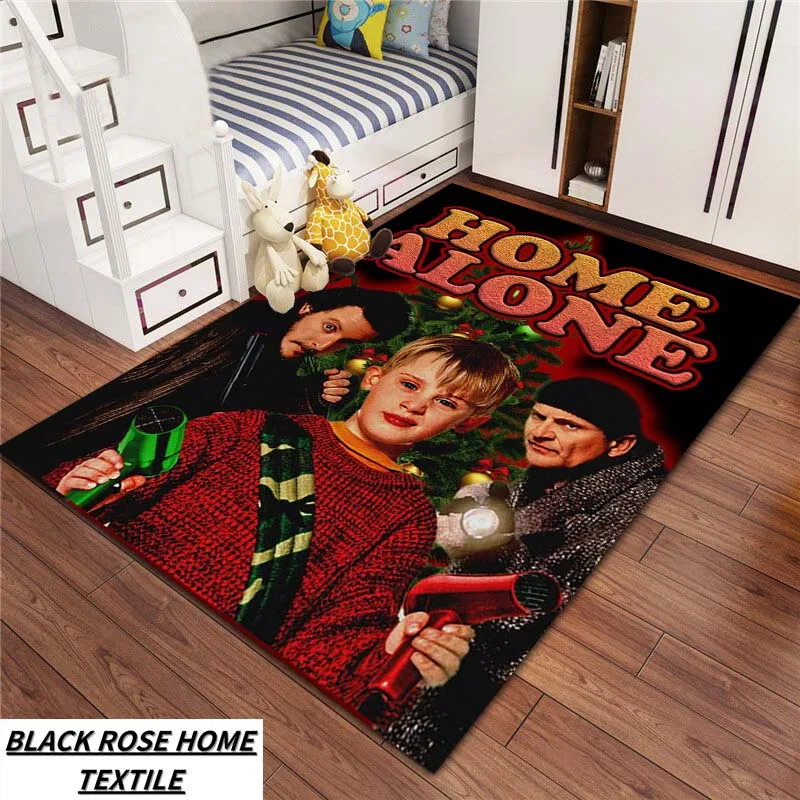 

Famous Movies Home Alone Carpet Bedroom Entrance Welcome Floor Mat Living Room Sofa Study Office Corridor Area Fun Anti slip Rug