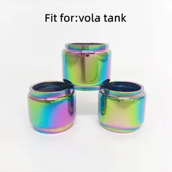 Tubo de vidrio de burbujas para tanque Kanger Vola, accesorios de máquina, Arco Iris, 3 piezas