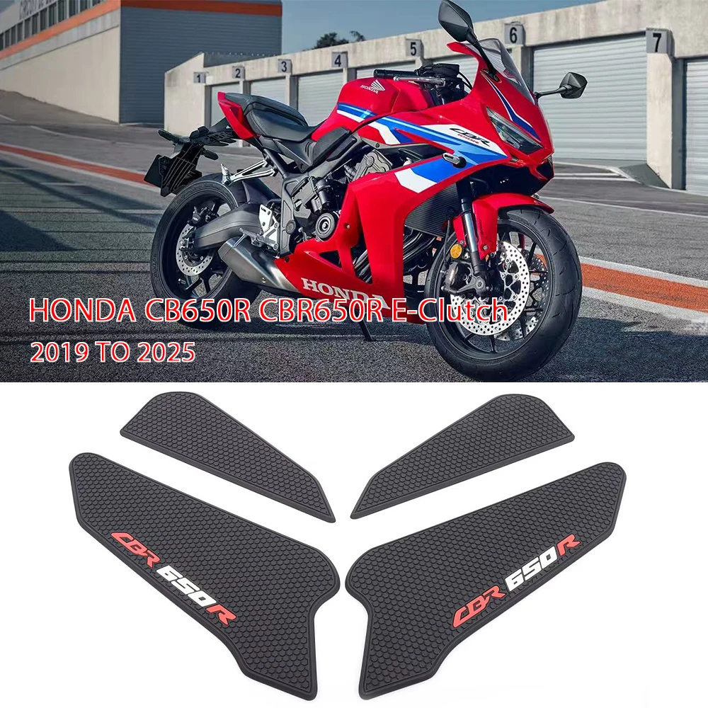 

Для Honda CBR650R CB650R CBR CB 650R 2019-2025 Боковая накладка на топливный бак Накладки на бак Защитные наклейки Наклейка Газовая наколенница Тяговая накладка