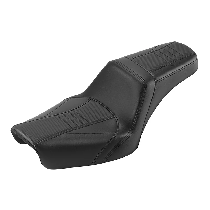Motorcycle Rider Driver Passenger Seat For Harley Dyna Low Rider Super Glide FXD 1996-2003