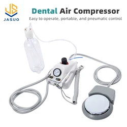 Dental portable Turbine Unit 4 Holes 2 Holes 3 way Syringe Plastic Shell work with AIR Compressor