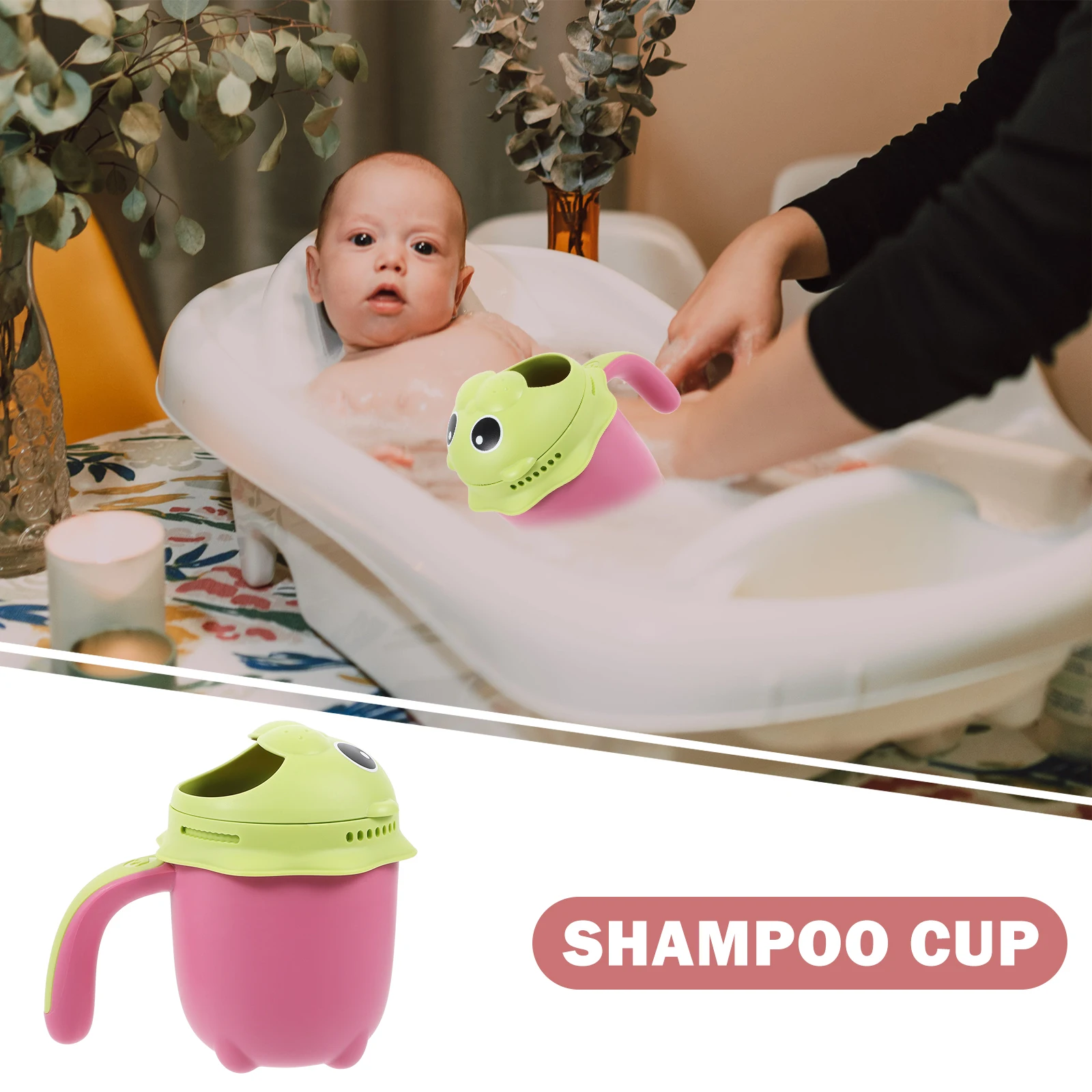 

Bath Cup for Rinsing Hair Baby Rinse Pail Pour Pourer Rinser Babies Toddler Water Ladle
