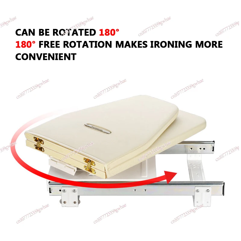Cloakroom home folding wardrobe ironing board hidden ironing board electric iron stand push-pull damping ironing