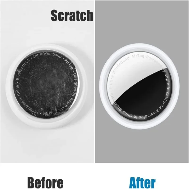 Apple Airtag スクリーンプロテクター用ヒドロゲルフィルム ソフト TPU クリア保護フィルム 傷防止ケース AirTags Air Tag に優しい