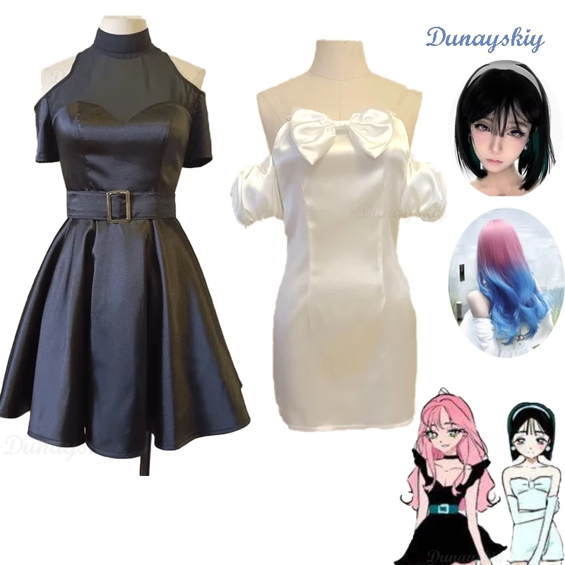 Alien Stage Sua Mizi Cosplay Costume Wig Gown Dress Halloween Party Roleplay Idol Performance Clothes Sexy Outfit Anime Cosplay