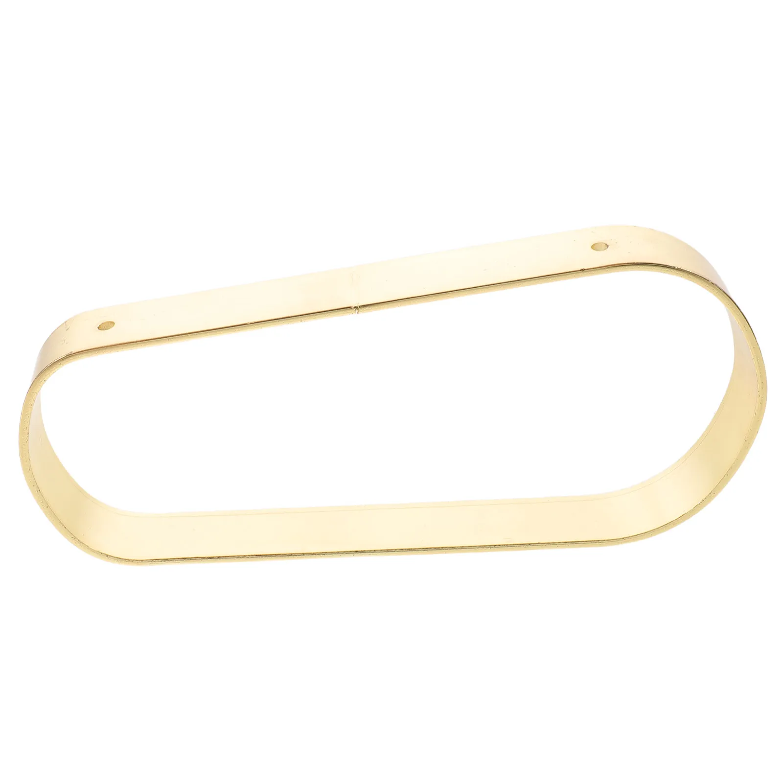 Manicure Arm Rest Stand Gold Iron Oval Frame Thickened Hand Support for Nail Technician Table