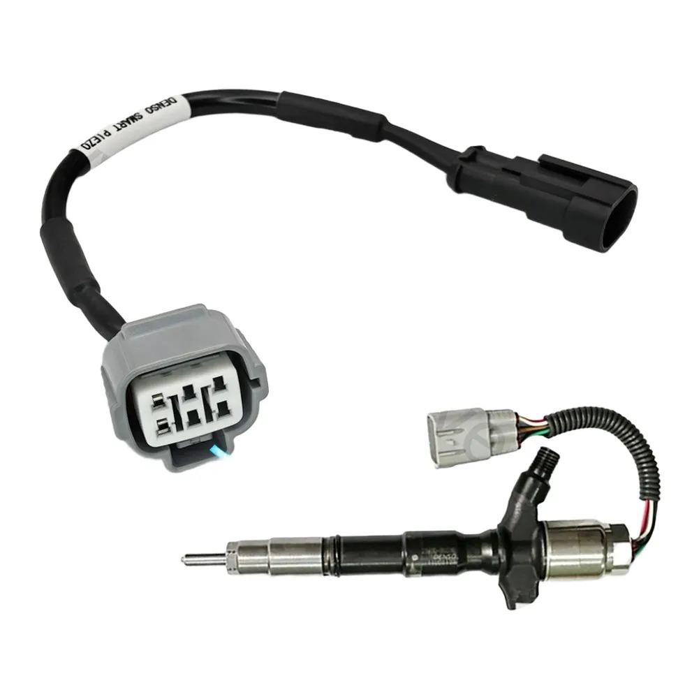 6 Pin Fuel Injector Connector Pigtail Wire Harness For For Denso For Smart Piezo High Pressure Injection Repair Cable Automotive