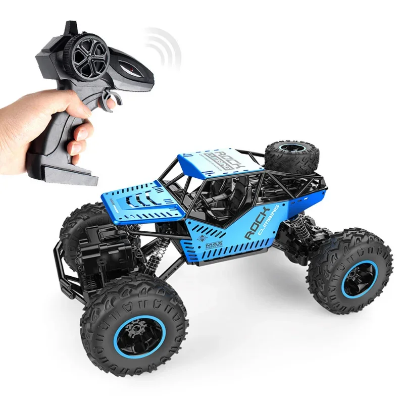 4WD High-Speed Crawler Crash-resistant, Spring-loaded Shock Absorbers Strong Climbing, Off-road Performance Gift for Kids&Adults