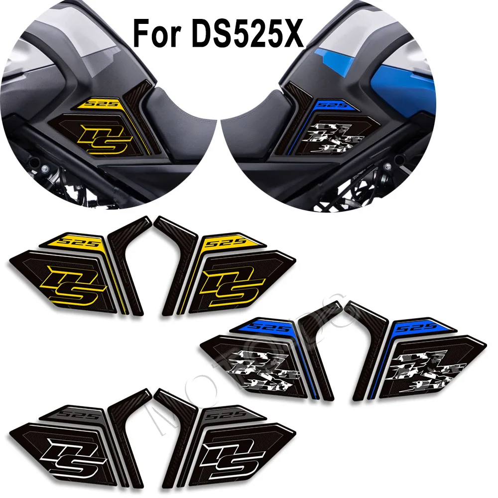 

For VOGE 525 DSX DS525X DS525 X DS 525X Adventure Tank Pad Gas Fuel Oil Protector Stickers Decals Handguard Hand Guard 2024 2025