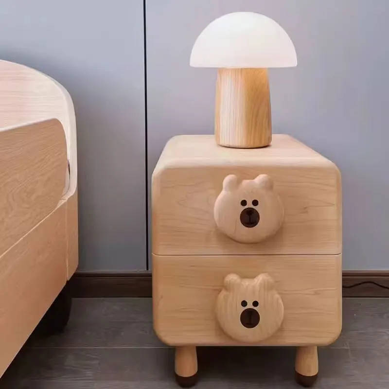 

Customizable North American Cherry Bedside Table