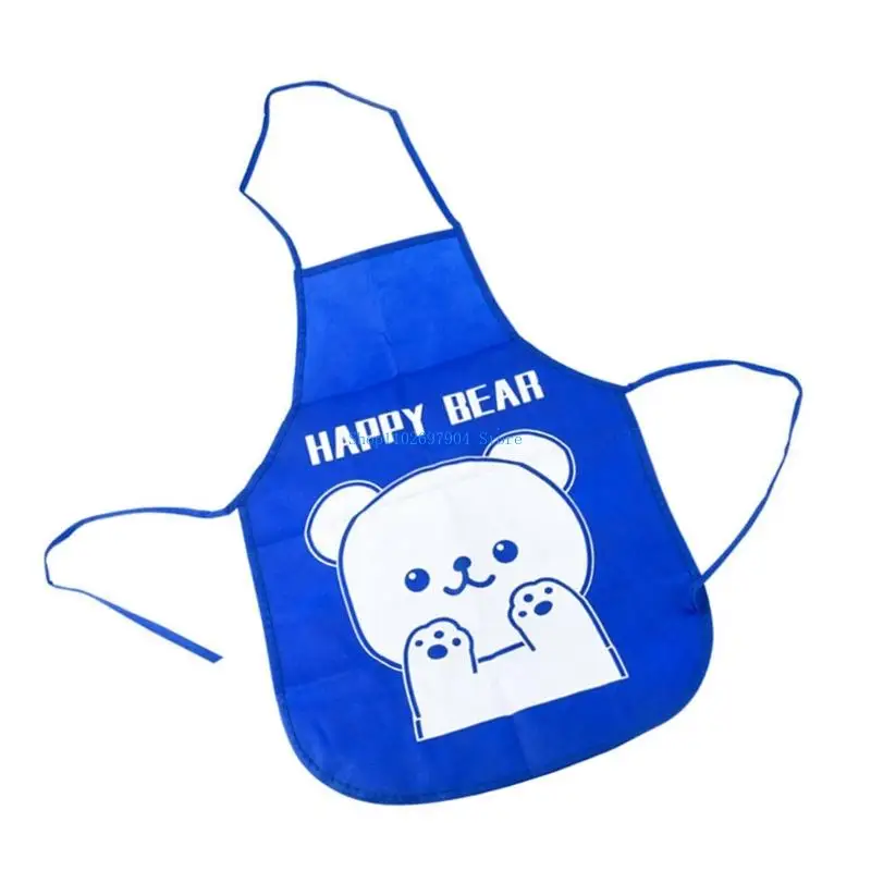 N7YF Cartoon Kid Schorten Kinderschort voor kinderen Meisjes Jongens Keukenschort voor koken