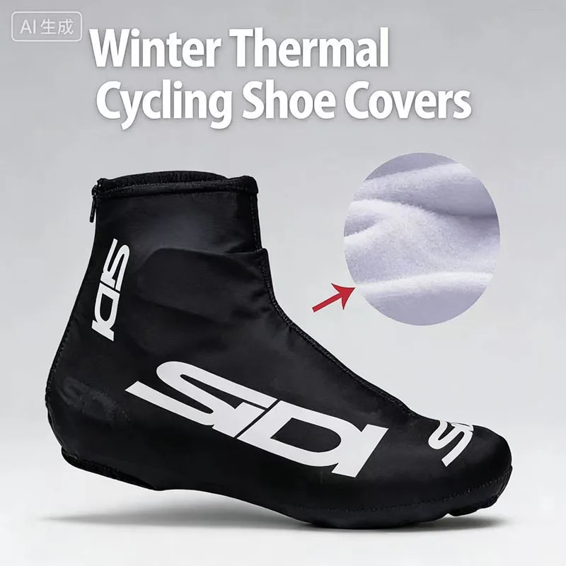 

1 pair of wool bike lids, waterproof, warm, dust-proof, shoes lids for men and women for road bikes, mountain bikes and winter bikes