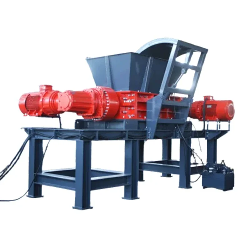 Two Shaft Shredder Scrap Metal Crusher Shredder for Aluminum Cans Iron Recycling Machine price