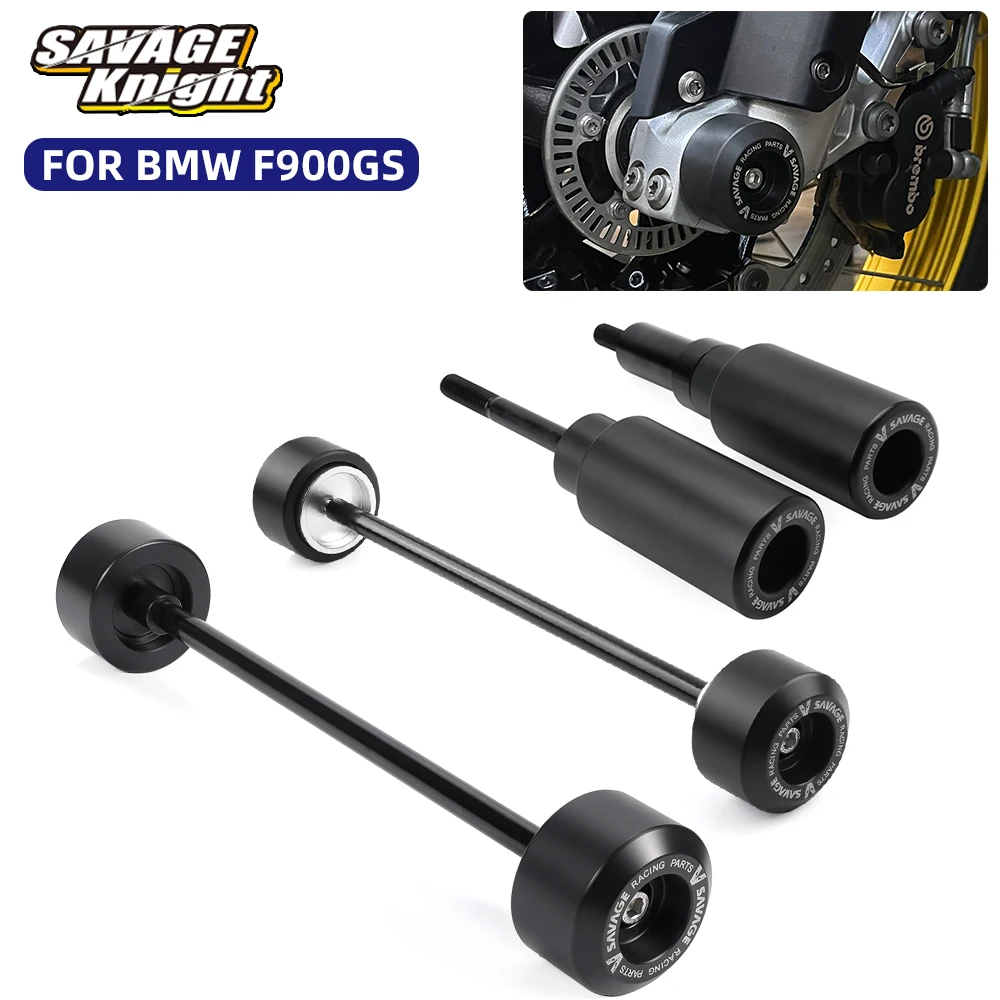 

2026 F900 GS Crash Sldiers Axle Fork Wheel Slider For BMW F900GS GS900 2024-2025 Frame Slider Swingarm Stand Spools Protector