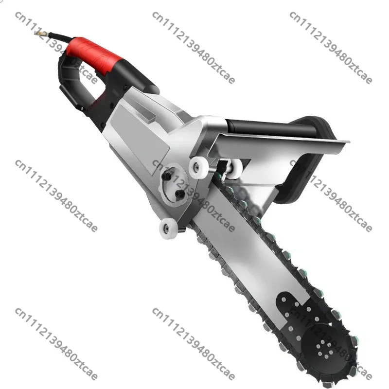 

8900W Electric Concrete Chain Saw Diamond Stone Cutter Deep Cutting 35/48cm Wall Cutting Machine