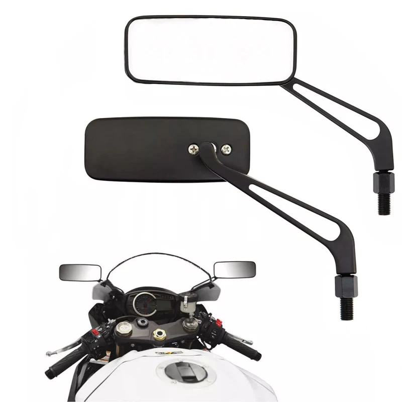 

Motorcycle Adjustable Side Mirror Anti-Glare Rearview Mirror With 8mm/ 10mm Threads Fit For Harley Honda Kawasaki Yamaha Suzuki