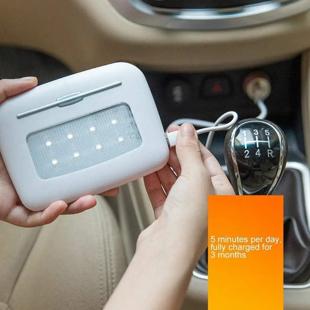 

Car Interior Dome Roof Reading Light Rechargeable Ceiling Lamp DC 12V vehicles for DC 12V vehicles