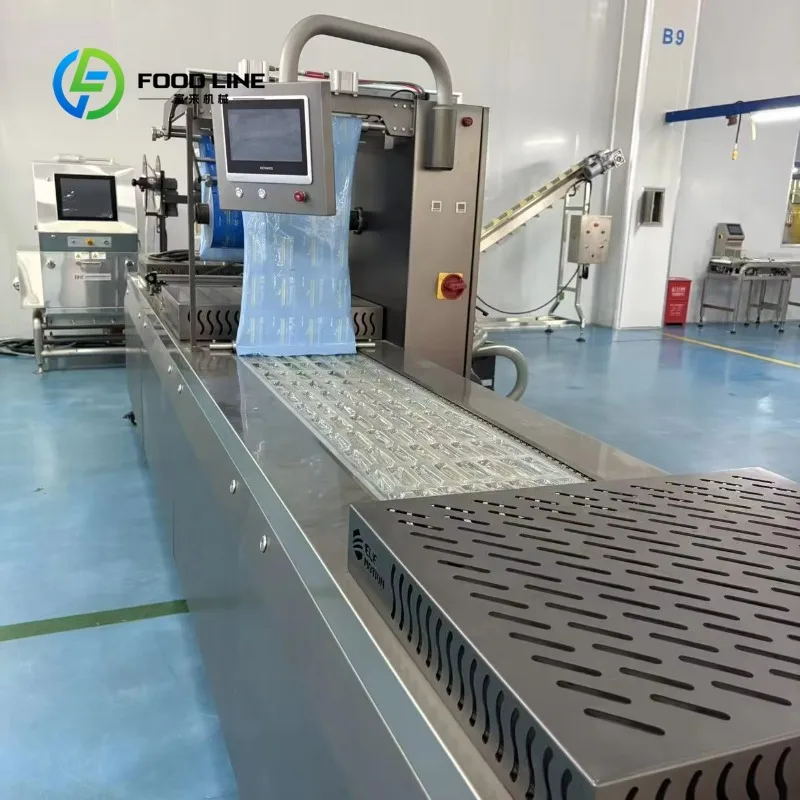 High Productivity Multi-Function Thermoformer Vacuum Packaging Machine for Shrimp Paper Bags Foil Pouches customized 380V