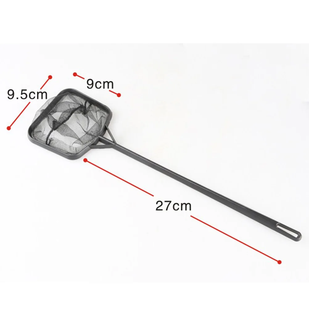 

3Pcs Durable Fishing Net Nylon Soft Mesh Long Handle Easy to Use Practical Accessory for Fish Tanks S M L Fishing Accessories